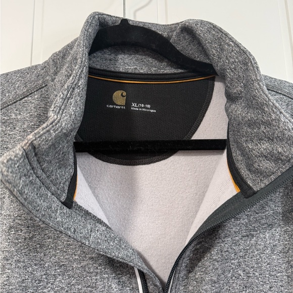 Carhartt Heather Gray Zip-Up Jacket - Picture 2 of 5